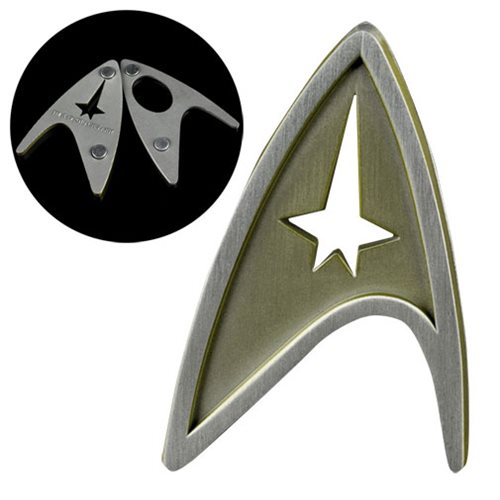 Star Trek Beyond Command Insignia Magnetic Badge Replica